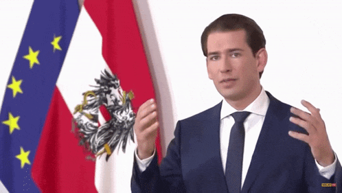 GIF of Sebastian Kurz saying "Ich will nicht mehr, ich kann nicht mehr, ich halt das alles nicht mehr aus"